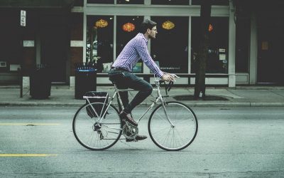 Reducir el estrés montando en bici